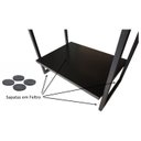 Ver imagem 4 de Mesa Cabeceira Black Apoio Cama Gaveta Mdf Mordomo