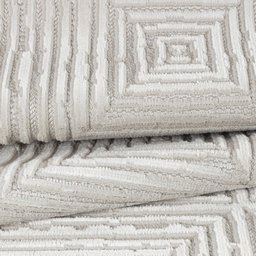 Tapete Sisal Chevron Capadócia Bege 323 Pemogo Medida:200x150cm - 4