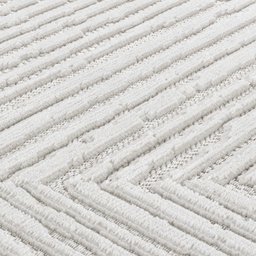 Tapete Sisal Chevron Capadócia Bege 323 Pemogo Medida:200x150cm - 2