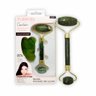Rolo Pedra Quartzo placa Gua Sha Massagem Facial Anti Rugas - 5