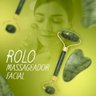 Rolo Pedra Quartzo placa Gua Sha Massagem Facial Anti Rugas - 4