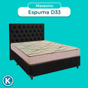 Ver imagem 4 de Kit Cama Box + Cabeceira + Colchão Casal D33 - Maxsono - Paropas