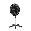 Ver imagem 3 de Ventilador Ultra Silencioso 8 Pás Resistente Bivolt Forte:preto