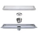 Ver imagem 6 de Ralo Linear 20cm Aço Inox Banheiro Anti Odor Anti Inseto Area Externa Lavabo Piscina Quintal