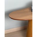 Ver imagem 2 de Mesa Lateral Gaia Orgânico Madeira 51cm Amadeirado Modelar Art Moveis
