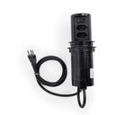 Ver imagem 4 de Torre De Tomada 2 Tomadas +  2usb (a Rápido + C) + Indução 10A Preto