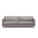 Ver imagem 6 de Sofá Decorativo Anthony 4 Lugares Sala de Estar 270cm Pés em Aço Couro Avelã G88 - Gran Belo