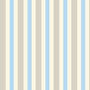 Ver imagem 1 de Papel de Parede Listrado Bege, Cinza e Azul - 1,50x0,50m