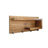 Porta Chave de Parede Organizador com Prateleira em Pinus - 2