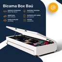 Ver imagem 6 de Cama Box Baú com Colchão Gazin de Espuma D33 Pillow In Force Mid + Auxiliar de Espuma Solteiro