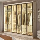 Ver imagem 2 de Guarda-roupa Casal com 6 Portas Reflecta e 4 Gavetas Atenas Yescasa