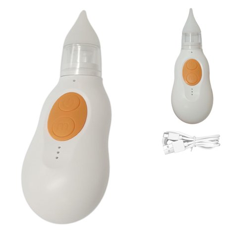 Aspirador Nasal Eletrico Portatil Nariz Bebe Crianca Infantil Sugador Muco 5 Niveis Gripe Sinusite R