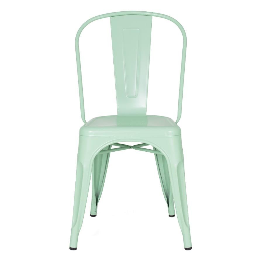 Kit 3 Cadeiras Iron Tolix - Verde Claro - 4