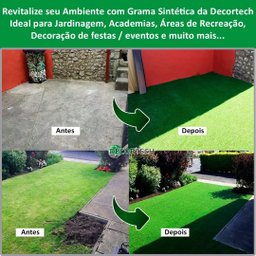 Grama Sintética Bio Grass 12mm - 2x25m - 50m2 Decor - 7