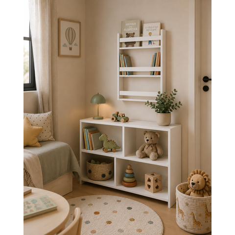 Prateleira para Quarto Closet Aberto Organiza Sapatos e Bolsas