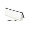 Balizador de Embutir 308 Com Grade Área Externa G9 9x15cm Branco - 2