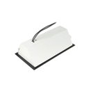 Ver imagem 3 de Balizador de Embutir 308 Com Grade Área Externa G9 9x15cm Branco