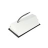 Balizador de Embutir 308 Com Grade Área Externa G9 9x15cm Branco - 3