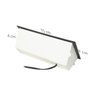 Balizador de Embutir 308 Com Grade Área Externa G9 9x15cm Branco - 4