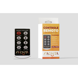 Ventilador de Teto Office Jet AspenVenti-Delta Cobre 4Pás Freijó 220V+Controle - 2