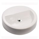 Ver imagem 1 de Cuba de Apoio para Banheiro 43CMX12CM Ouro Fino Branco