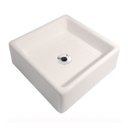 Ver imagem 1 de Cuba de Apoio para Banheiro 42,7cmx42,7cmx15cm sem Mesa Ouro Fino