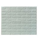 Ver imagem 1 de Kit 6 Un/ Espuma 3d - Tijolo Rústico - Verde Água