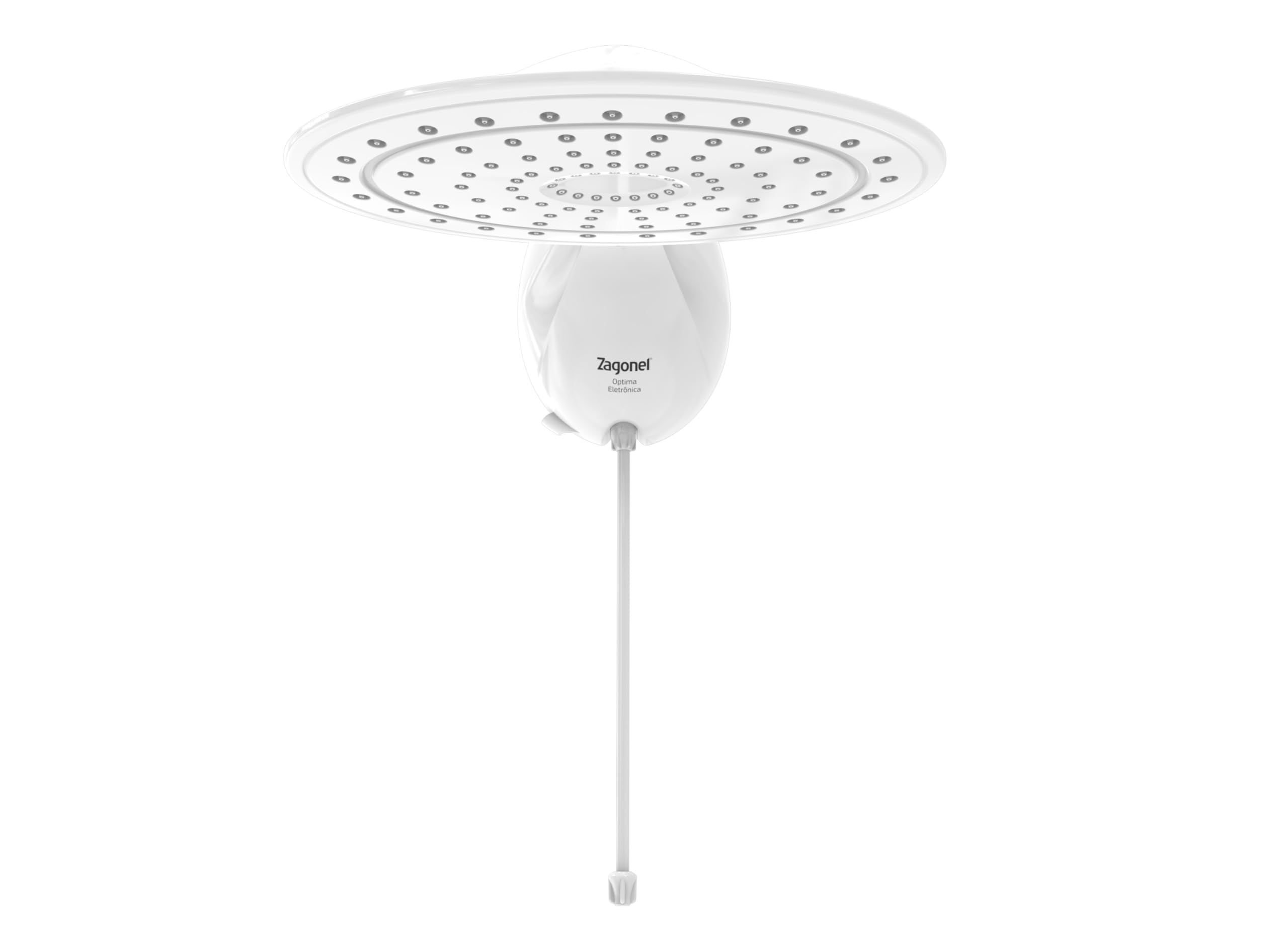 Ducha Optima Eletronica 7700w 220v Branco Zagonel - 3