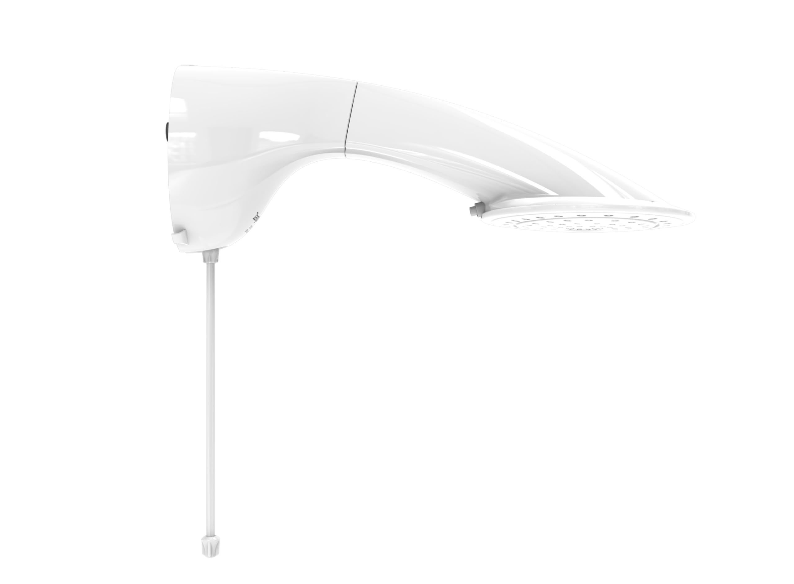 Ducha Optima Eletronica 7700w 220v Branco Zagonel - 4