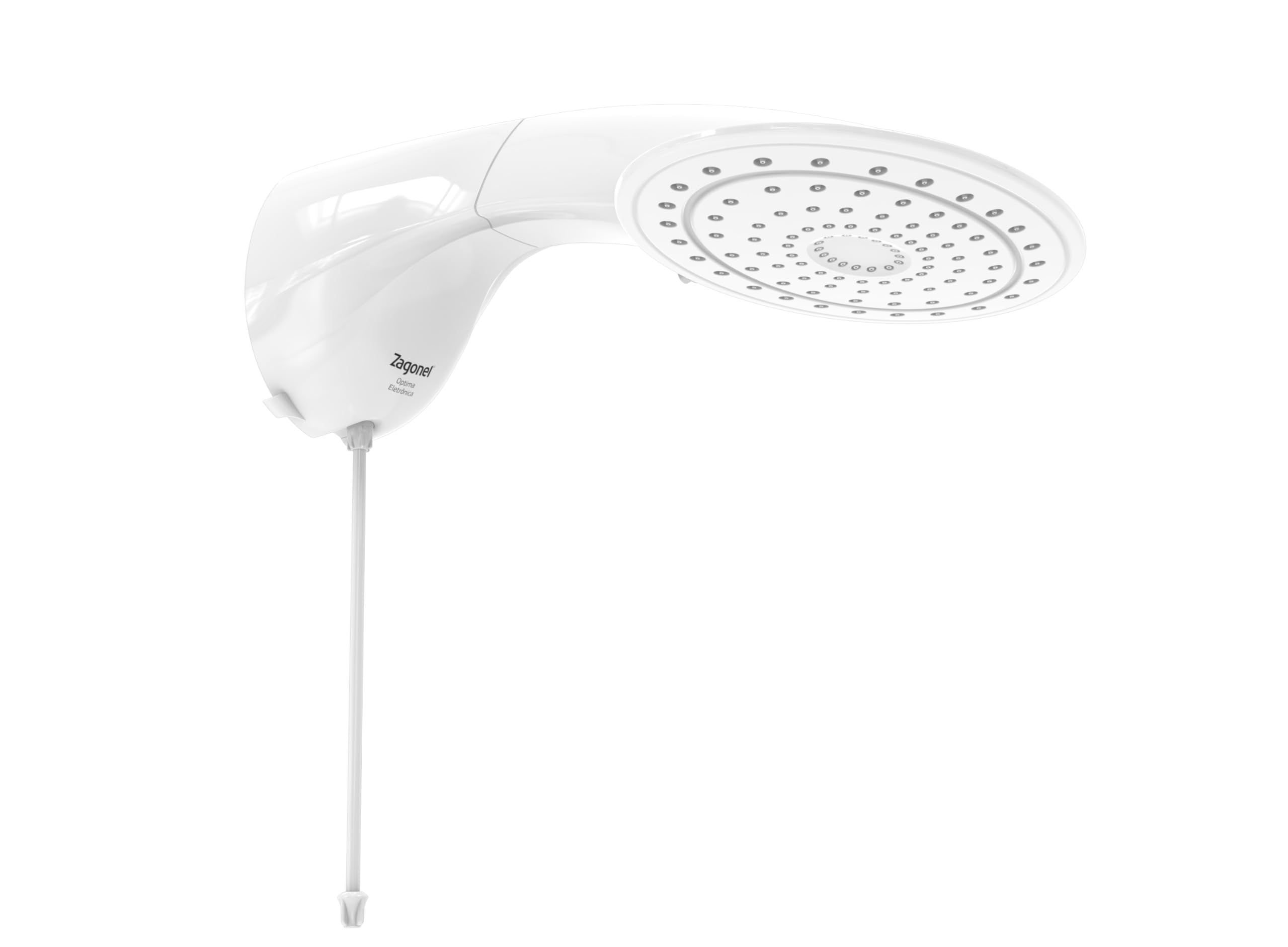 Ducha Optima Eletronica 7700w 220v Branco Zagonel - 2