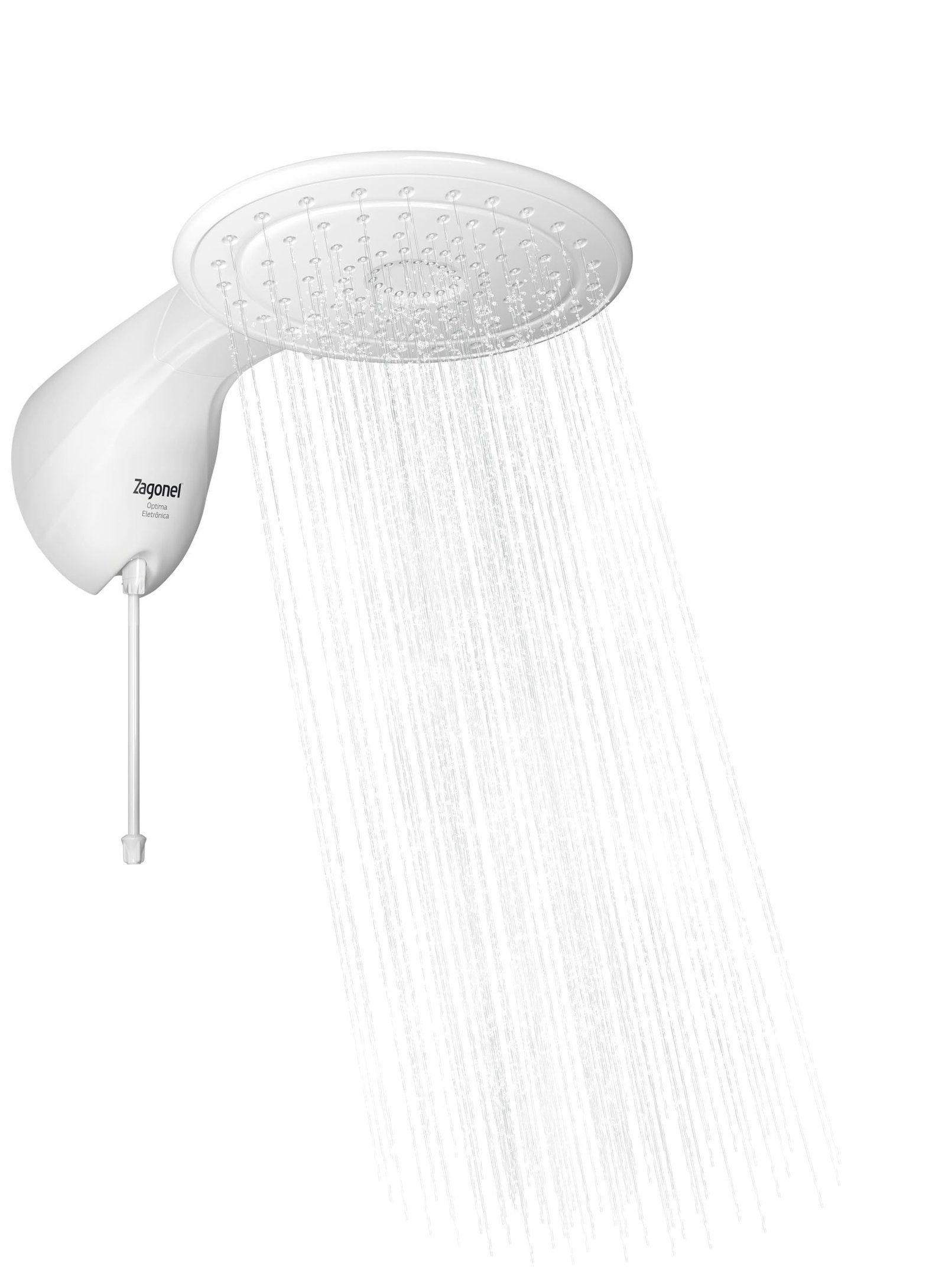 Ducha Optima Eletronica 7700w 220v Branco Zagonel - 1
