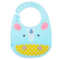 Babador de Silicone com Compartimento para Migalhas - Design Unicornio - 3