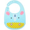 Babador de Silicone com Compartimento para Migalhas - Design Unicornio - 1