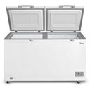 Ver imagem 2 de Freezer Horizontal 2 Portas 362l 3 em 1 Branco Midea Mdrc522fzd012 - 220v