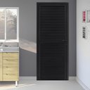 Ver imagem 7 de Porta Palheta Veneziana de Giro Direita Alumínio Preto | Linha Premium | Atlântica:A=2,10m x L=0,96m