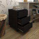 Ver imagem 3 de Gaveteiro Artany New - Preto 5903