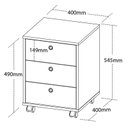 Ver imagem 4 de Gaveteiro Artany New - Preto 5903