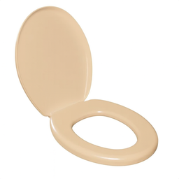 Assento Tampa Oval Almofadado:bege - 1