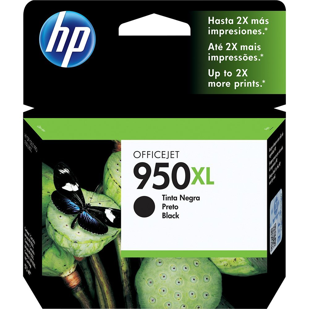 Cartucho Hp 950xl Jato de Tinta Preto - Cn045ab