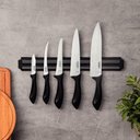 Ver imagem 2 de Jogo de Facas 7 Peças Tramontina Affilata 23699054 com Barra Magnética Preto