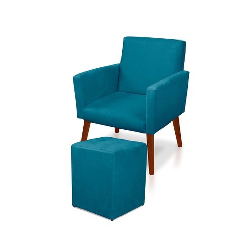 Cópia - Cadeira Poltrona Nina para Sala Escritório, Recepção