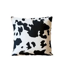 Almofada Para Sofá Sala Cheia 40x40 Vaca:Branco - 1
