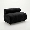 Ver mais imagens de Sofá Namoradeira e Poltrona Decorativa para Sala Nara Suede D03 - D'Rossi