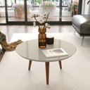Ver imagem 1 de Mesa de Centro Luna 670 Off White - Patrimar