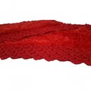 Ver imagem 4 de Tapete de Crochê Luxo Vermelho Artesanal