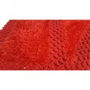 Ver imagem 5 de Tapete de Crochê Luxo Vermelho Artesanal