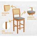 Ver imagem 5 de Mesa Bistrô Simpatia 4 Banquetas Jade Tela Jcm Cinamomo