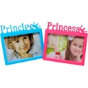 Ver imagem 1 de Dupla Porta Retrato Infantil Mural Princesa Príncipe 20x15cm