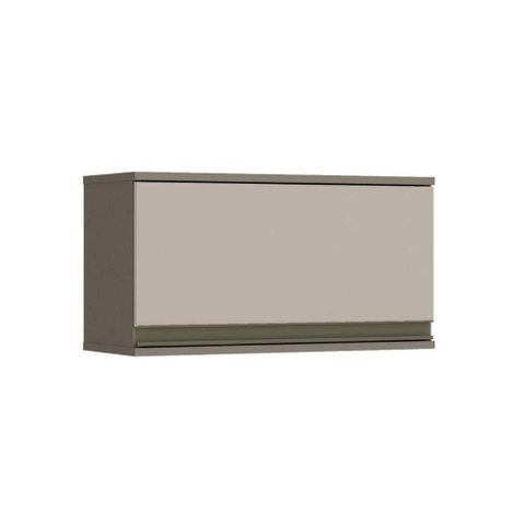Armário Aéreo P/ Cozinha Connect 60cm C/ 1 Porta Basculante Duna/cristal - Henn