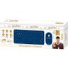 Kit Teclado e Mouse sem Fio Letron Harry Potter Azul - 5